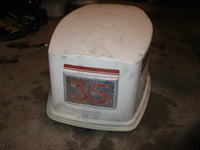 Load image into Gallery viewer, Johnson Seahorse 35hp 2 stroke outboard top cowling
