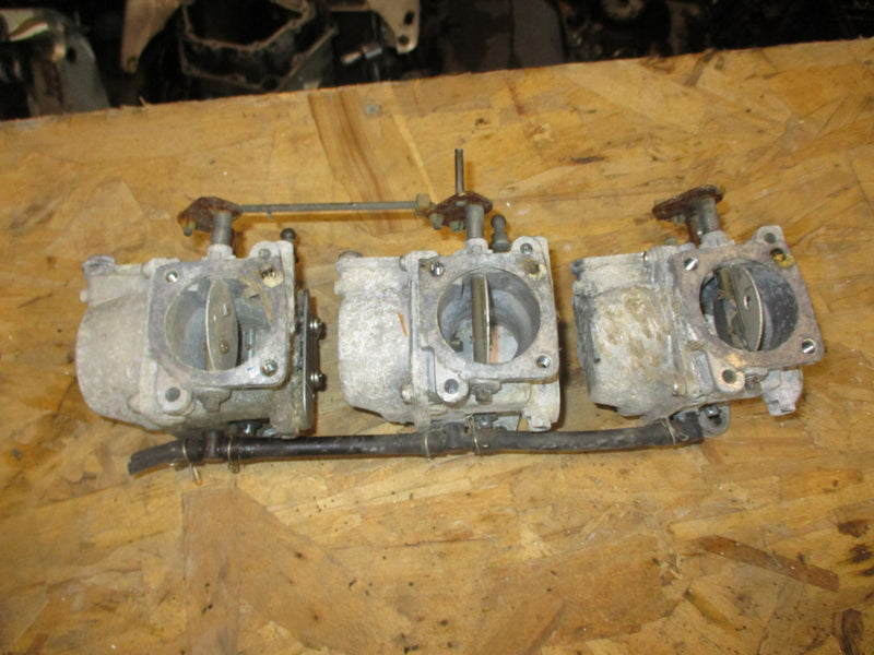 Tohatsu 90hp 2 stroke outboard carburetor set PARTS ONLY
