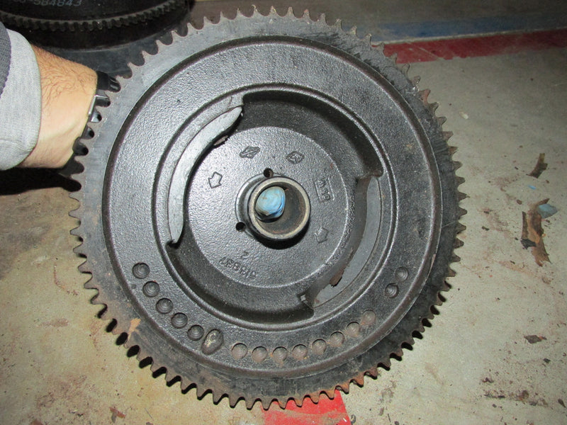 Johnson/Evinrude outboard flywheel (513837)