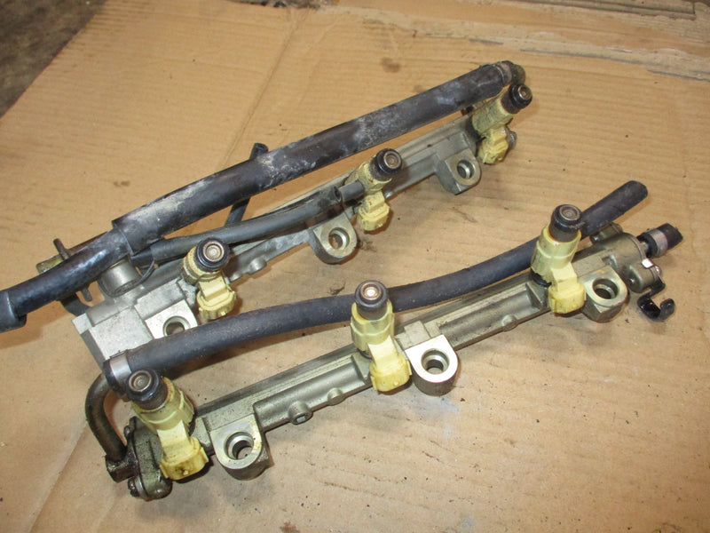 Yamaha 225hp 4 stroke fuel rail with injectors set (69J-13160-00-00)