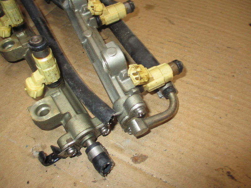 Yamaha 225hp 4 stroke fuel rail with injectors set (69J-13160-00-00)