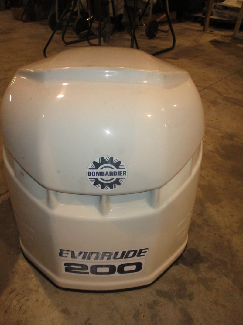Evinrude Ficht 200hp outboard top cowling