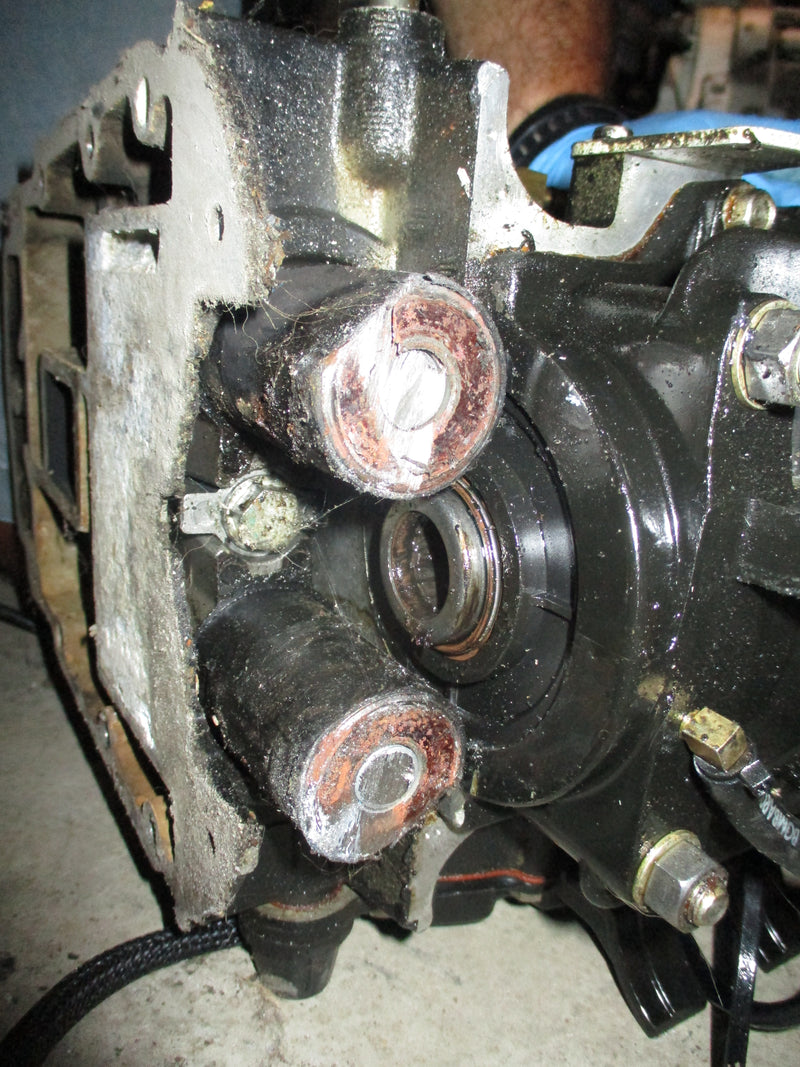 Evinrude ETEC 90hp outboard crankcase powerhead