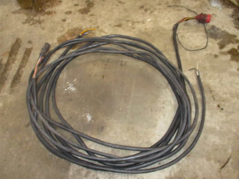 Evinrude tracker 60hp pro series outboard 10' red plug rigging harness