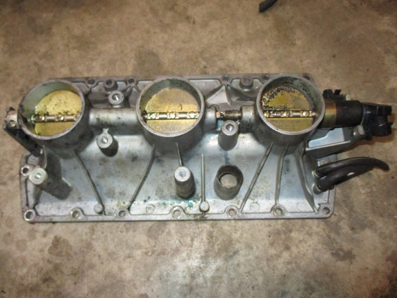 Evinrude ETEC 200hp outboard throttle body with position sensor