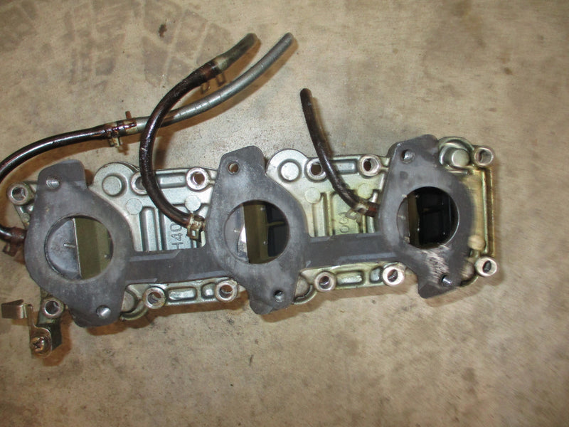 Yamaha 40hp 2 stroke outboard intake manifold with reed valves (6H4-13641-11-94)