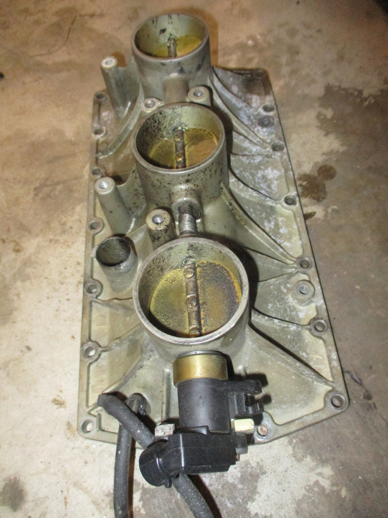 Evinrude ETEC 225hp outboard throttle body with position sensor