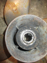 Load image into Gallery viewer, Evinrude outboard renegade 4 blade stainless propeller (14.25x19)
