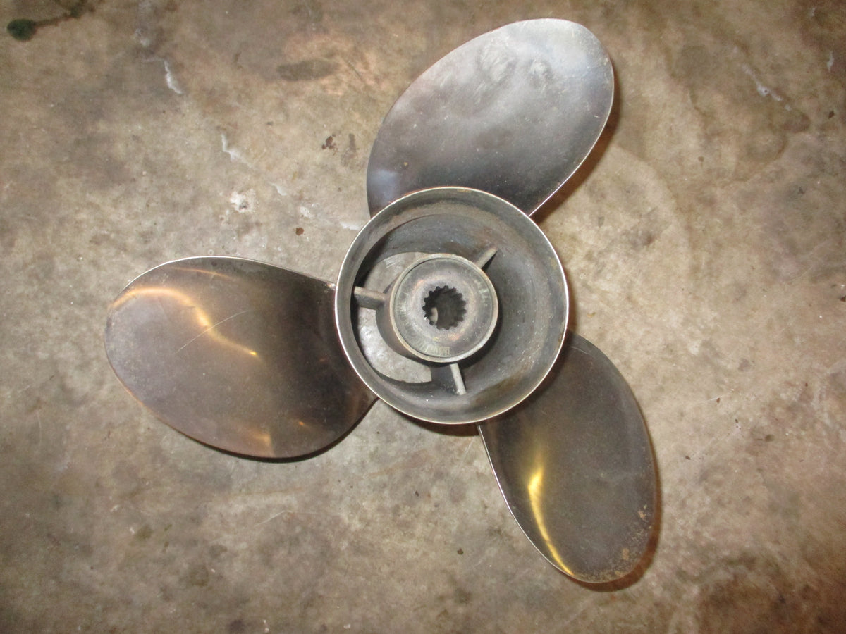 Suzuki 150-200 outboard counter rotation stainless propeller (14.25x18)