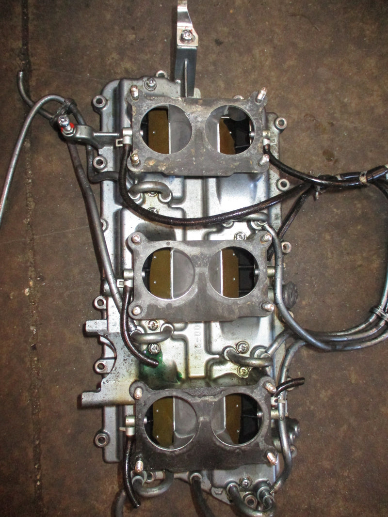 Yamaha 150hp 2 stroke outboard intake manifold with reeds (6G5-13641-10-94)