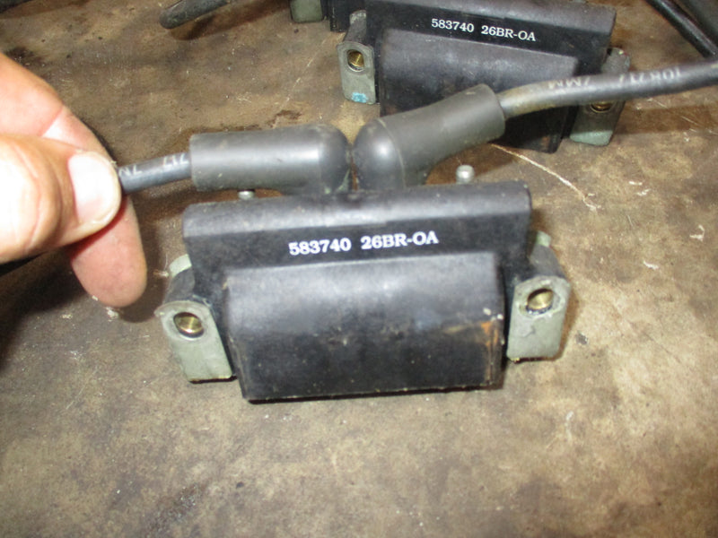 Evinrude 150hp Ocean Pro outboard ignition coil set (583740)