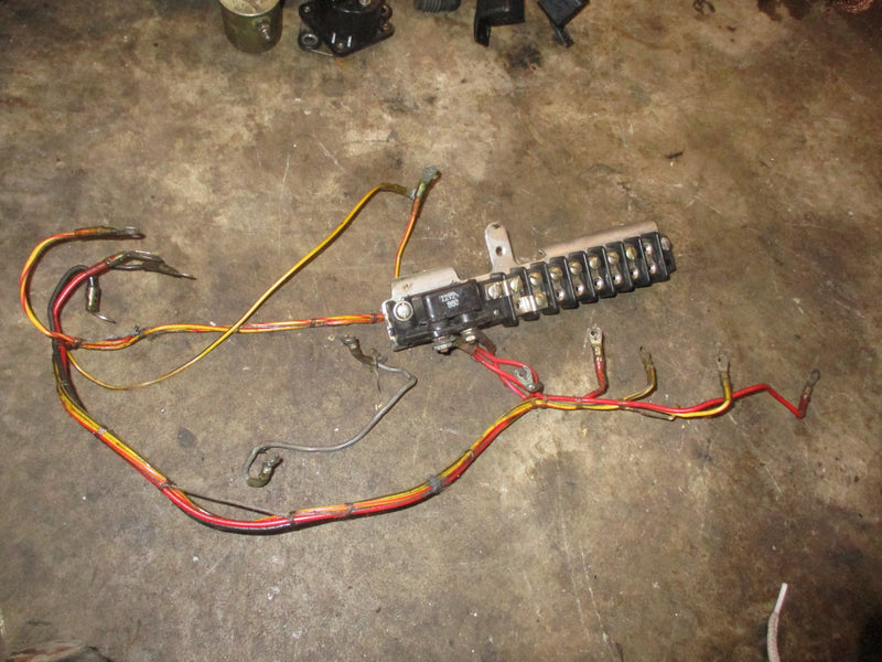 Force 120 hp 2 stroke outboard engine wiring harness and junction (F653744-1)