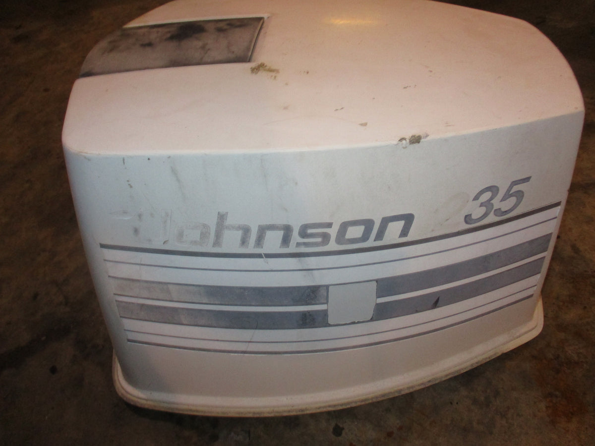 Johnson Seahorse 235hp 2 stroke outboard top cowling