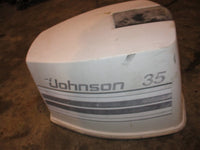 Load image into Gallery viewer, Johnson Seahorse 235hp 2 stroke outboard top cowling
