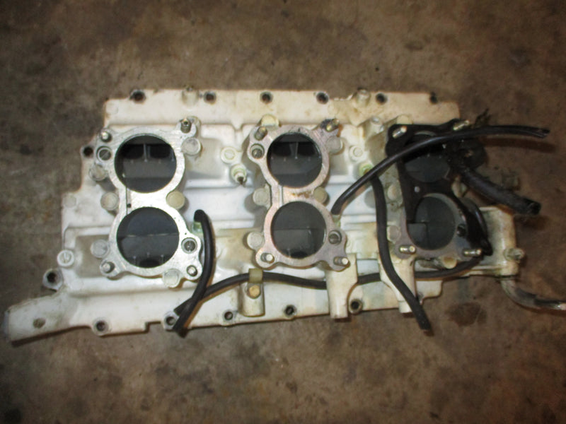 Johnson Seahorse 235hp 2 stroke outboard intake manifold with reeds