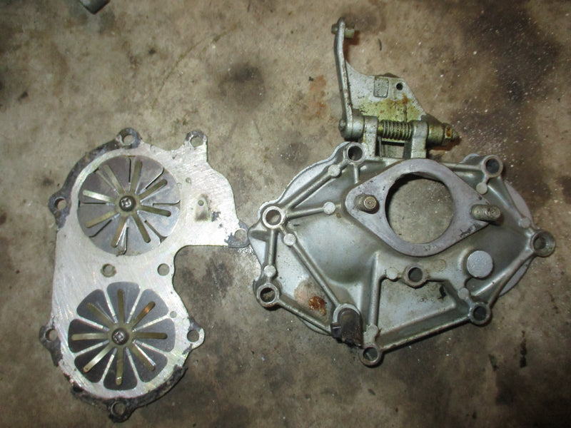 Evinrude 25hp 2 stroke outboard intake manifold with reeds (386792)