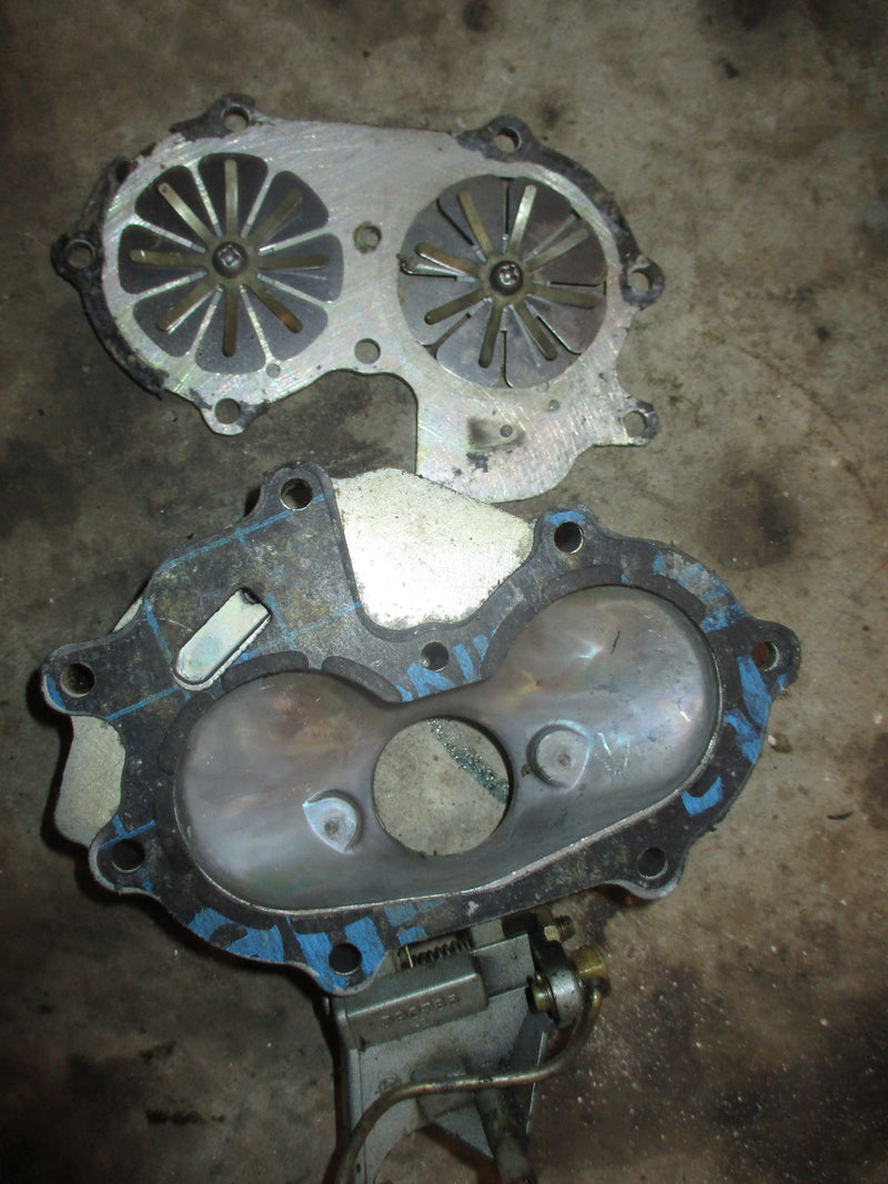 Evinrude 25hp 2 stroke outboard intake manifold with reeds (386792)