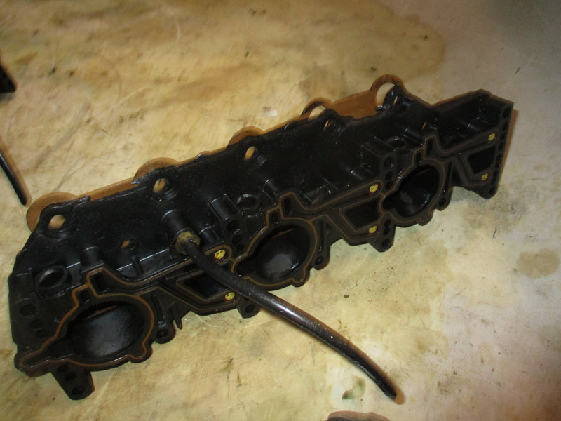 Evinrude 150hp 2 stroke outboard intake manifold with reeds (438956)