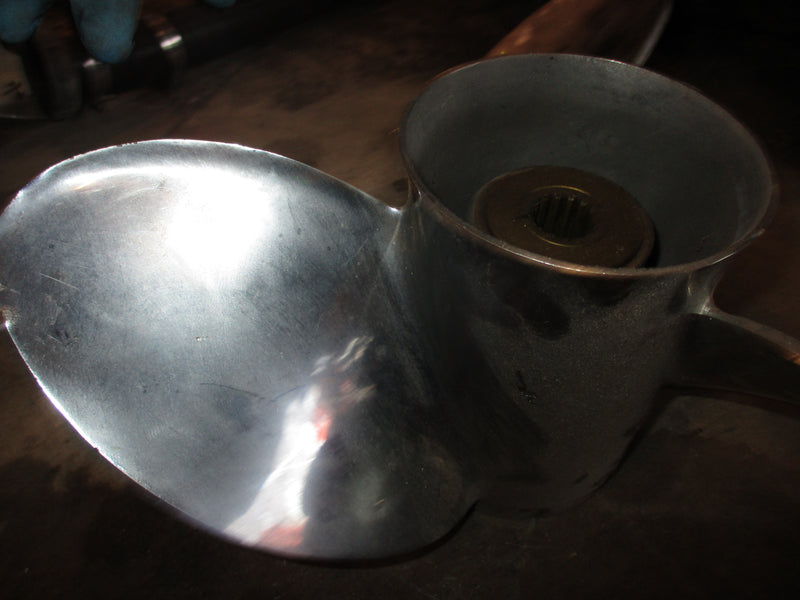 Suzuki Outboard 150-200 counter rotation stainless steel propeller (14.5x27)