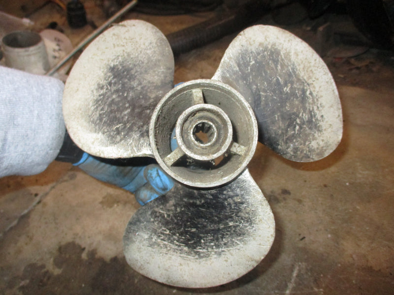 Michigan Wheel outboard aluminum 8 spline propeller
