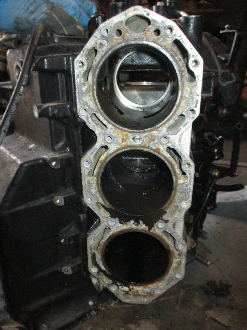 Evinrude Ficht 200hp outboard crankcase block