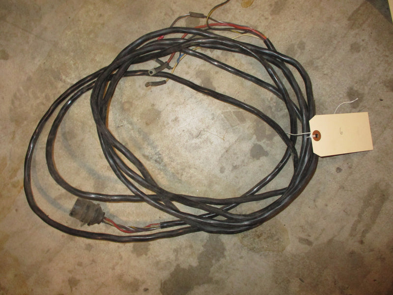 Johnson Evinrude outboard 18' black plug style rigging harness