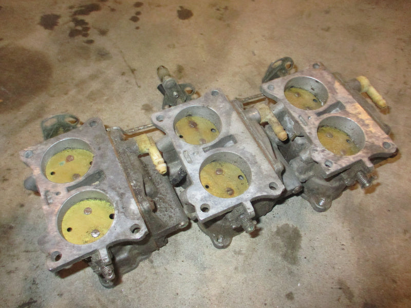 Johnson Evinrude outboard carburetor set (327766)