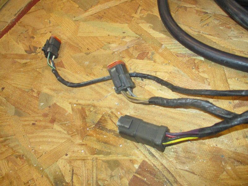 Johnson 40hp 2 stroke outboard 16ft BRP style rigging harness (CUT PLUG)