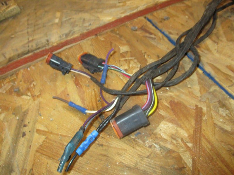 Johnson 40hp 2 stroke outboard 16ft BRP style rigging harness (CUT PLUG)