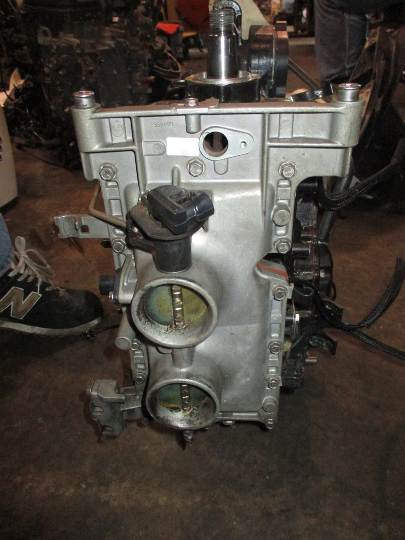 Evinrude ETEC 90hp 2 stroke outboard crankcase powerhead