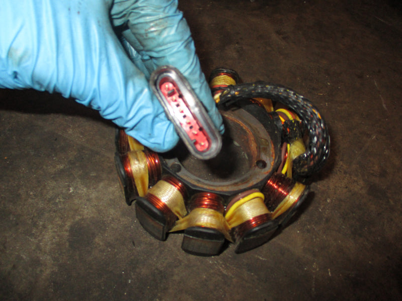 Evinrude ETEC 90hp 2 stroke outboard stator (586756)