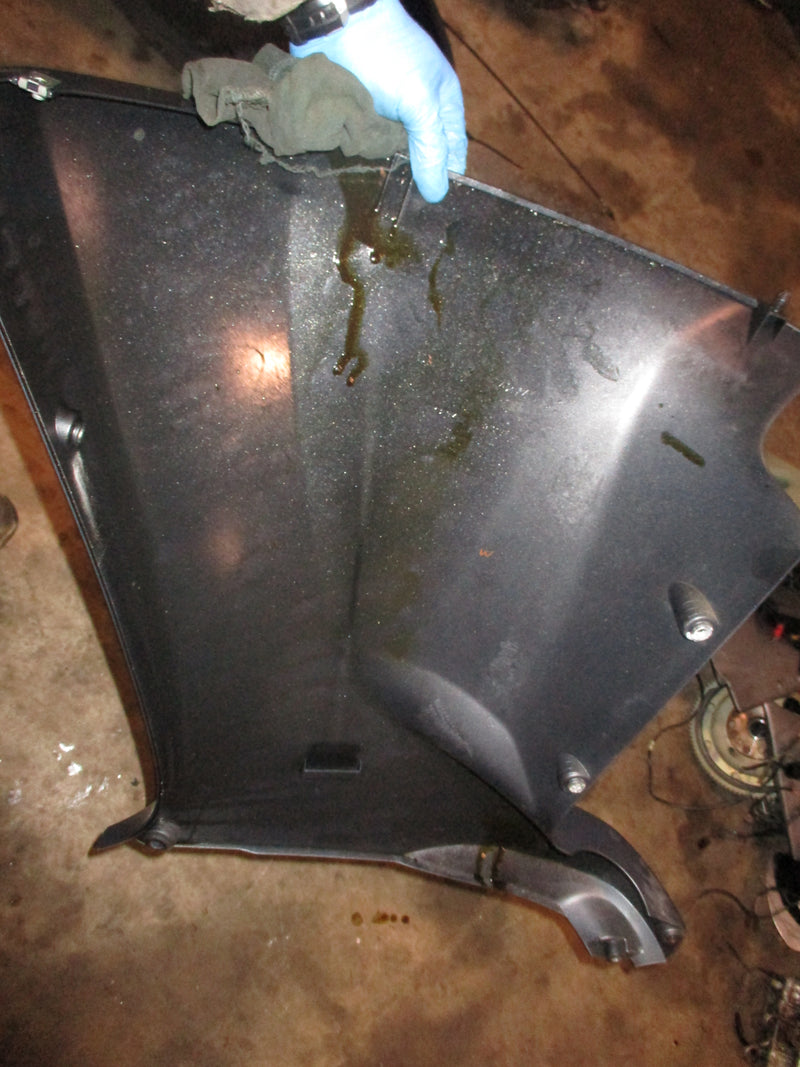 Yamaha VMAX 175hp SHO outboard port side cover (6DA-42741-01)