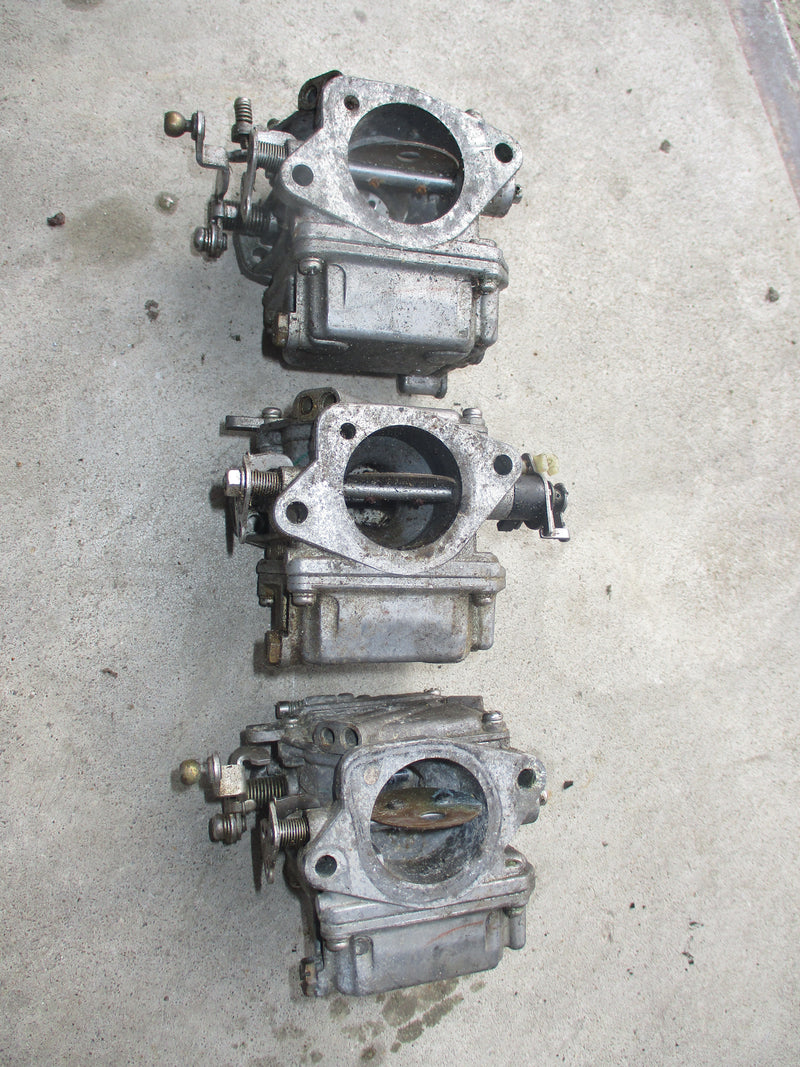 Yamaha outboard carburetor set (63B-00) FOR PARTS