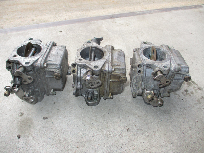 Yamaha outboard carburetor set (63B-00) FOR PARTS
