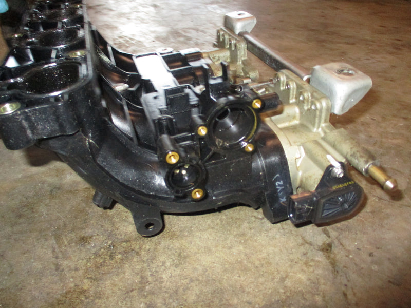 Yamaha 150hp 4 stroke outboard intake manifold and throttle body