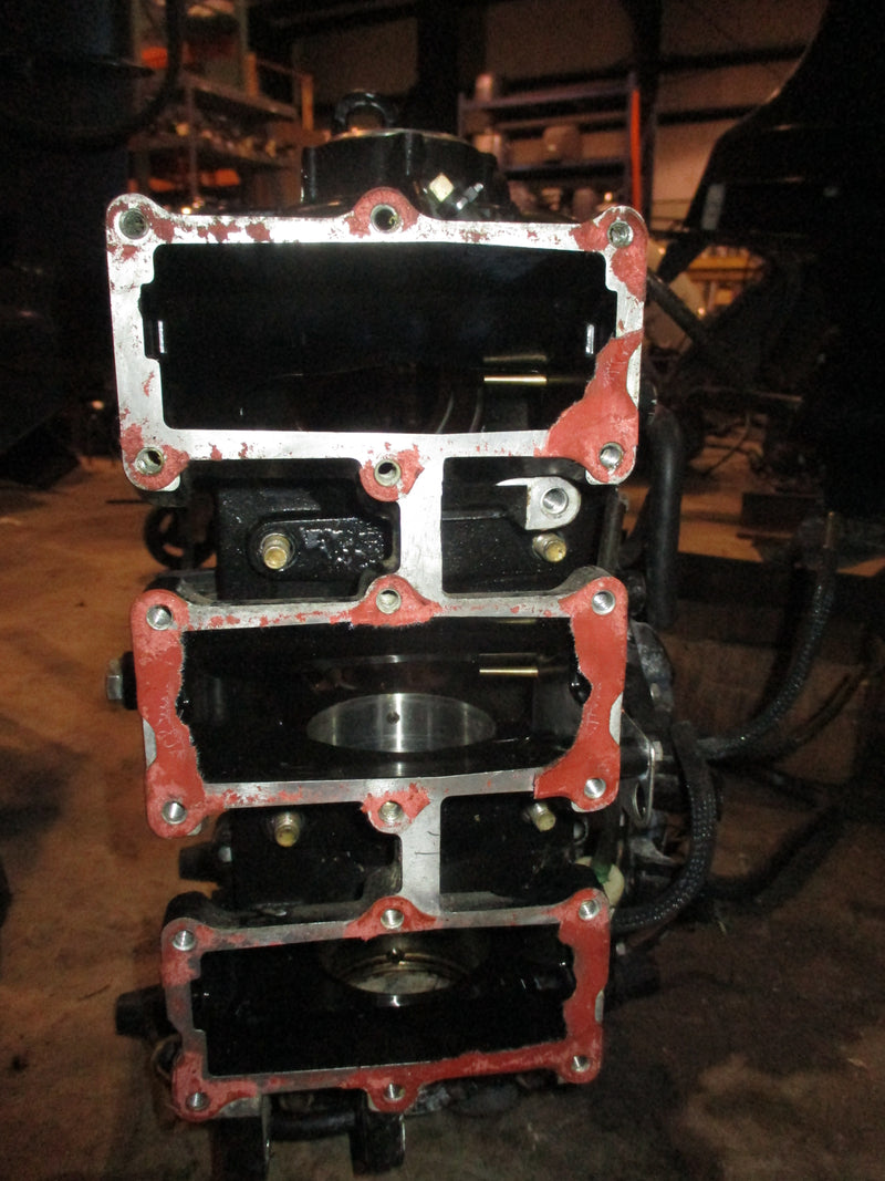 Evinrude ETEC 90hp 2 stroke outboard crankcase block