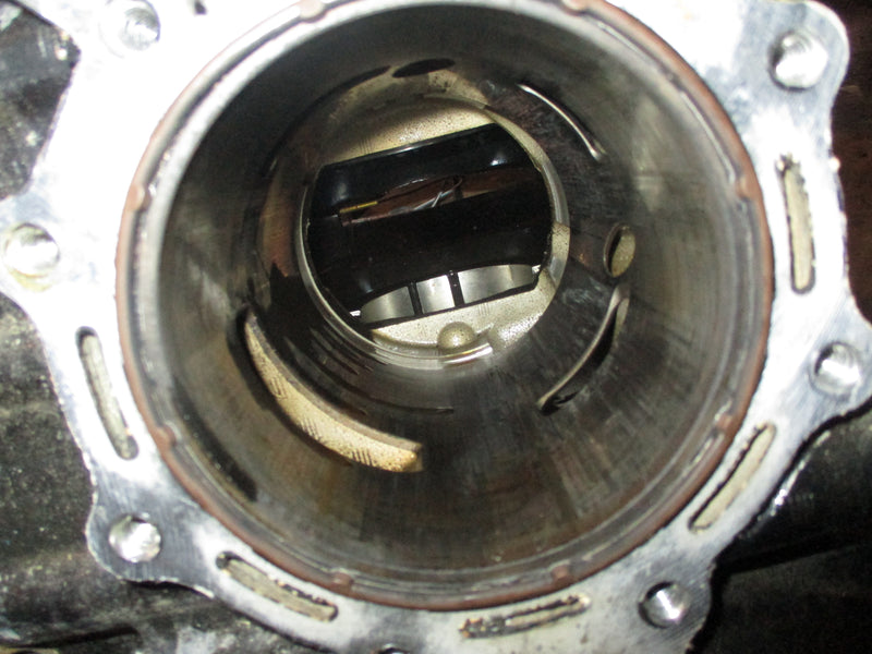 Evinrude ETEC 90hp 2 stroke outboard crankcase block