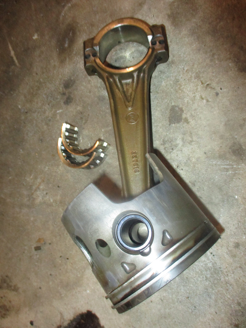 Evinrude ocean pro 225hp outboard port piston and rod (436860)