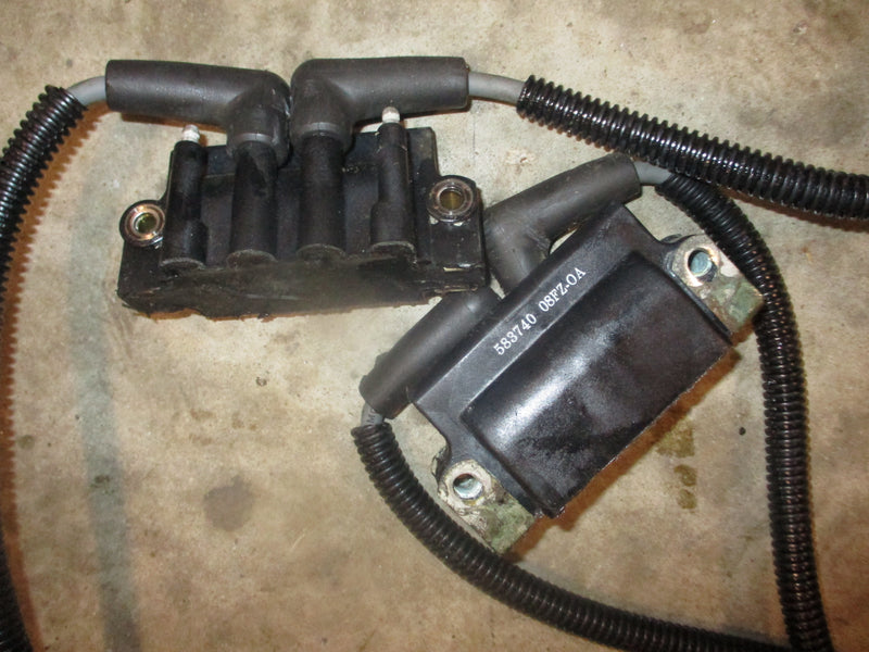 Evinrude Ficht 115hp outboard duel ignition coil set (583740)