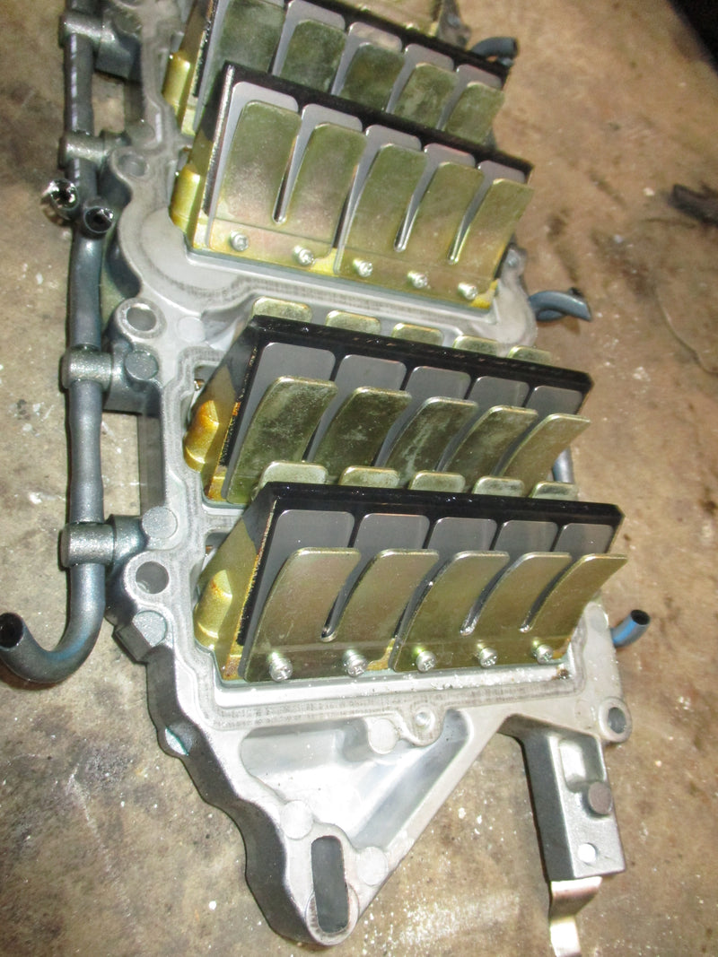 Yamaha OX66 200hp outboard intake manifold with reeds (65L-13624-01-94)
