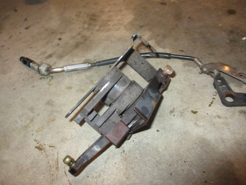 Yamaha 25hp 2 stroke outboard throttle linkage