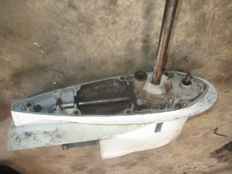 Suzuki DT90 outboard 20" shaft lower unit BENT PROP SHAFT