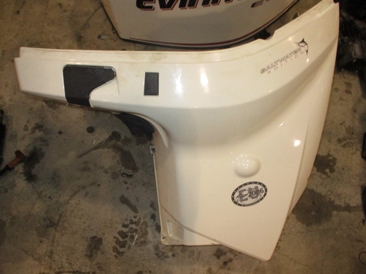 Evinrude ETEC 200hp outboard side cowling set