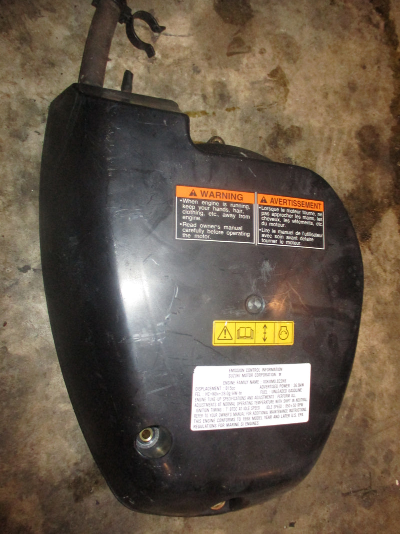 Suzuki DF50 outboard flywheel cover (11510-87J12)