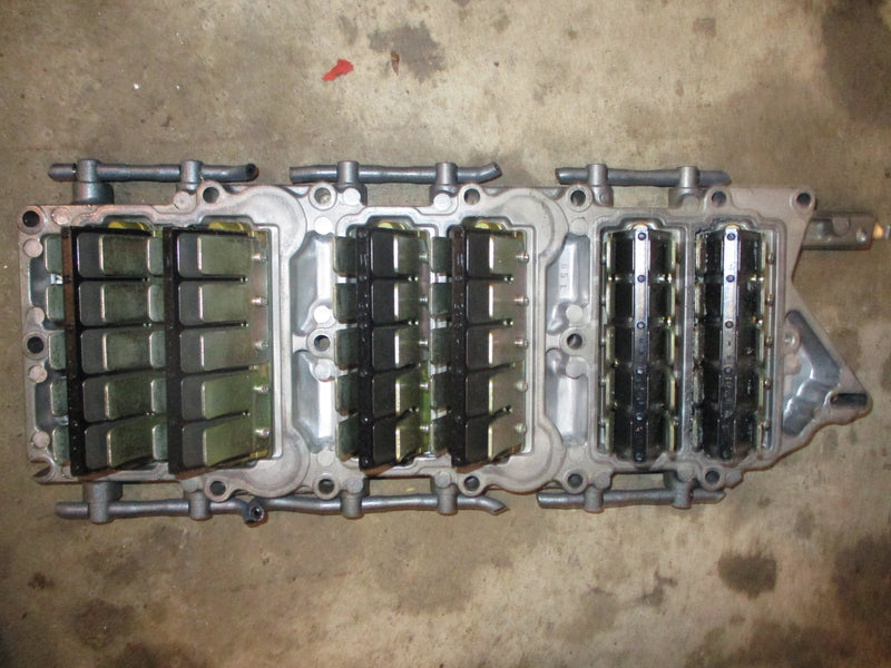 Yamaha SWS 150hp outboard intake manifold with reeds (65L-13624-01-94)