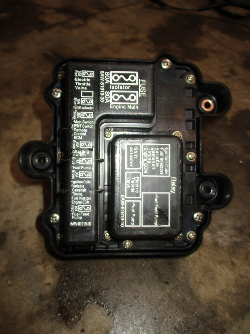 Yamaha 350hp 4 stroke outboard fuse box (6AW-82170-01-00)