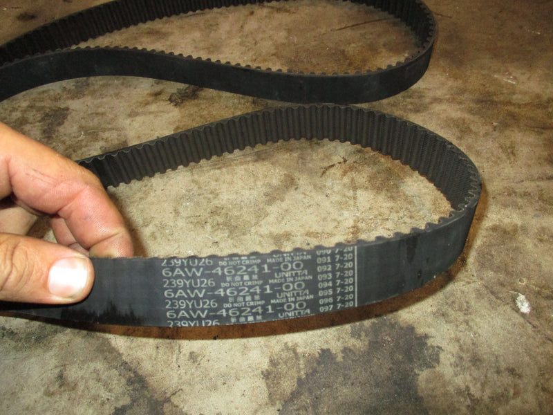 Yamaha 350hp 4 stroke outboard drive belt (6AW-W4624-00-00)