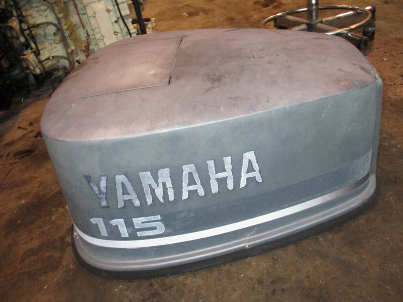 Yamaha 115hp 2 stroke outboard top cowling
