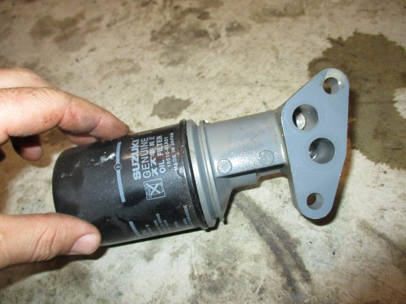 Suzuki DF90A 90hp outboard oil filter connector (16910-87L00)