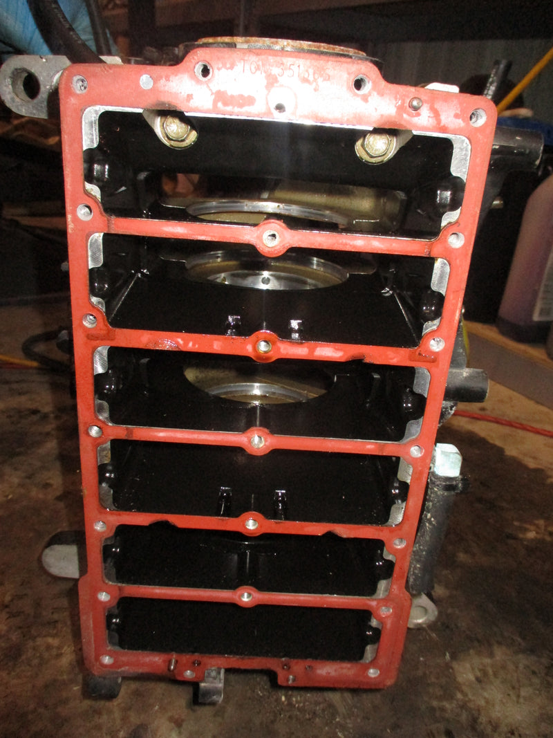 Evinrude ETEC 150hp 2 stroke outboard crankcase block